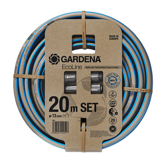 Gardena EcoLine Schlauch Set mit Zubehör 13mm (1/2") 20m 18931-20