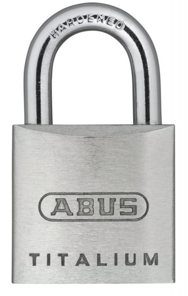 ABUS Vorhängeschloss Titalium 64TI/25 B/SB