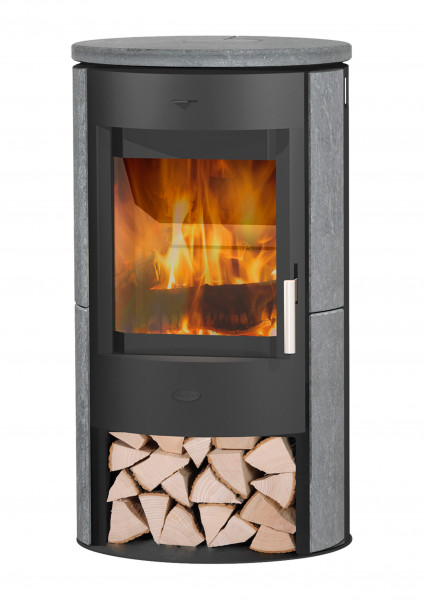 Kaminofen Fireplace Zaria schwarz Speckstein 6kW