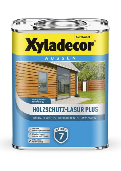 Xyladecor® Holzschutz Lasur Plus Nussbaum 750ml