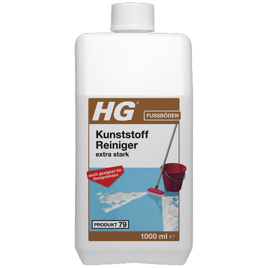 HG Kunststoffboden Kraftreiniger Glanz-Versiegelungs-Entferner 1 Liter