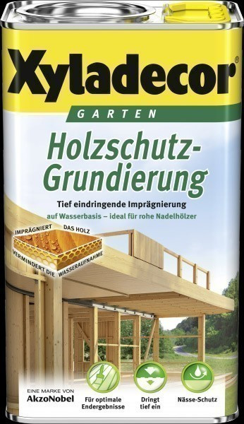 XYLADECOR Holzschutz Grundierung Garten 0,75 L farblos Wasserbasis