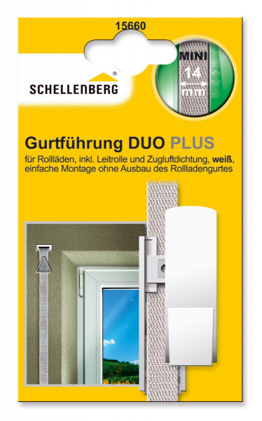 Schellenberg Gurtführung Duo Plus Mini weiß 15660