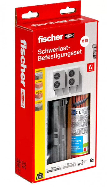 Fischer Schwerlast Befestigungsset 300T SBS Set M 10