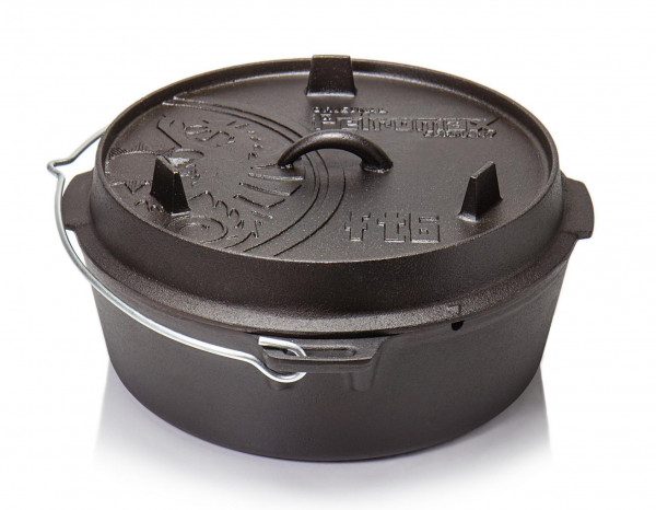 Feuertopf / Dutch Oven Petromax ft6-t ohne Fuß für 4-8 Personen