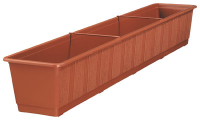 Blumenkasten Standard 100 cm terracotta