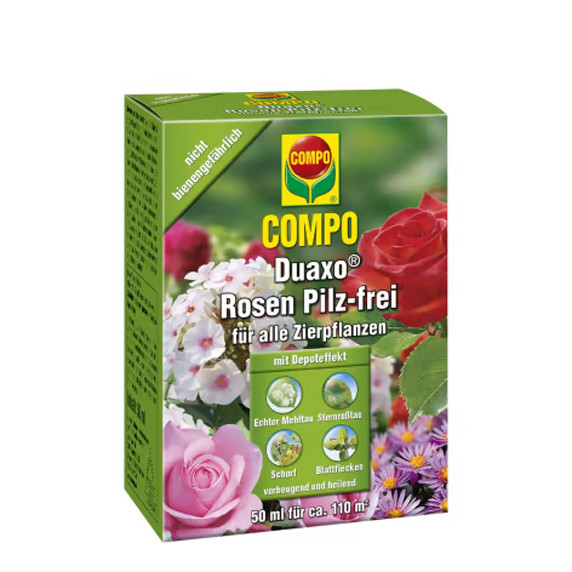 Compo Duaxo® Rosen Pilz-frei für alle Zierpflanzen 50ml