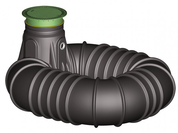 Abwasser Sammelgrube Rondus begehbar mit DIBt 3.000L GRAF 100207