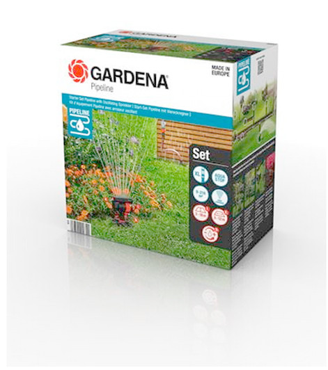 GARDENA Start Set Pipeline Viereckregner 08272-20