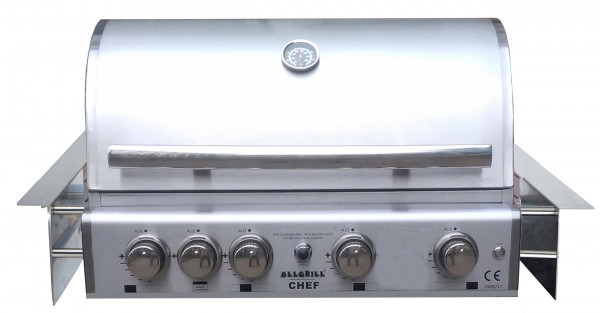 Gasgrill / Einbaugrill ALL'GRILL CHEF L - BUILT-IN Air System 71x46cm