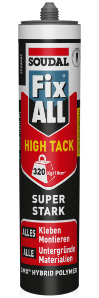 SOUDAL Fix ALL High Tack Klebstoff Dichtstoff Kartusche 420g weiss