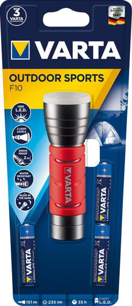 Taschenlampe Outdoor Sports F10 VARTA