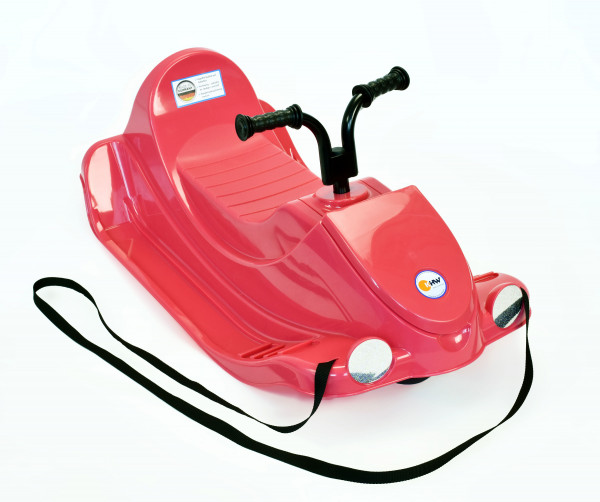 Schlitten / Rodel / Lenkbob KHW Snow Quad pink