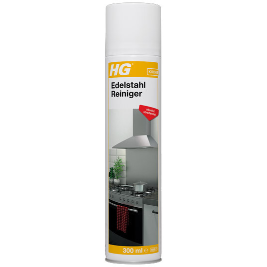 HG Edelstahl Schnellreiniger 300ml