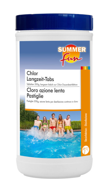 SUMMER fun Chlor Langzeit Tabletten 1,2kg