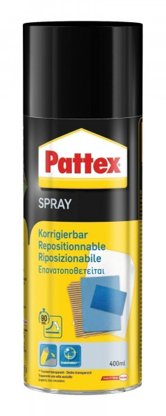 Pattex Sprühkleber Power Spray Korrigierbar 400ml