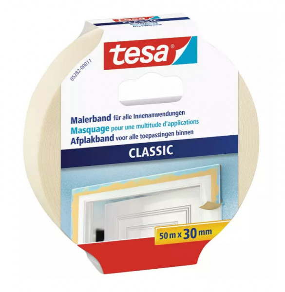 tesa® Malerband Classic 30mm Länge 50m