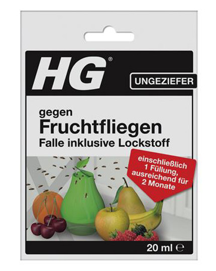 HGX Fruchtfliegenfalle mit Lockstoff 20ml