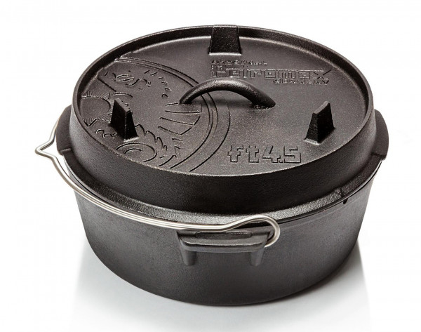 Feuertopf / Dutch Oven Petromax ft4.5-t ohne Fuß für 2-5 Personen