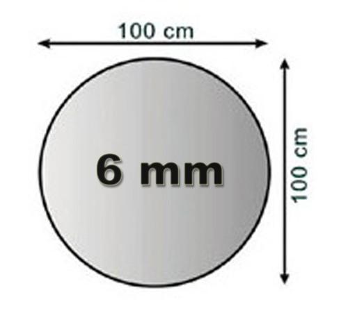 Funkenschutzplatte Glas 6mm Lienbacher rund Ø100cm