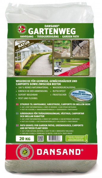 Gartenweg Dansand 20 kg natur