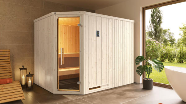 Weka Elementsauna Varberg 4 GT Trend OS 7,5kW