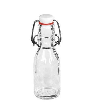 Glasflasche / Glasbügelflasche 100 ml