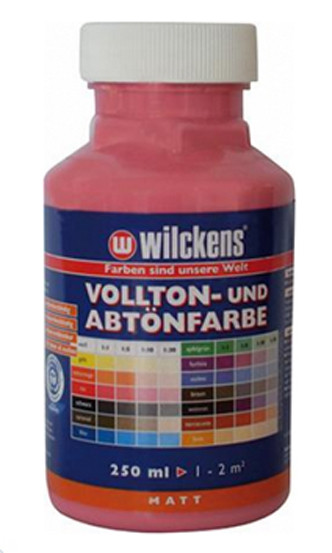 Wilckens® Vollton- und Abtönfarbe Fuchsia matt 250ml