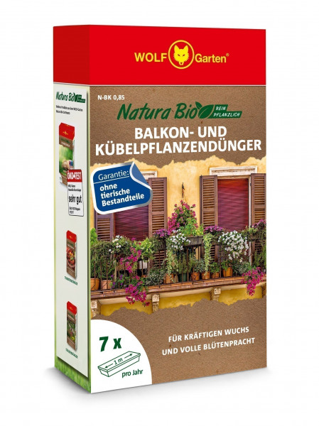 Wolf Garten Natura Bio Balkonkastendünger N-BK 0,85