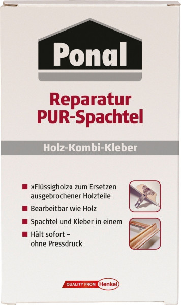 Ponal Holz-Kombi-Kleber Reparatur PUR-Spachtel 177g