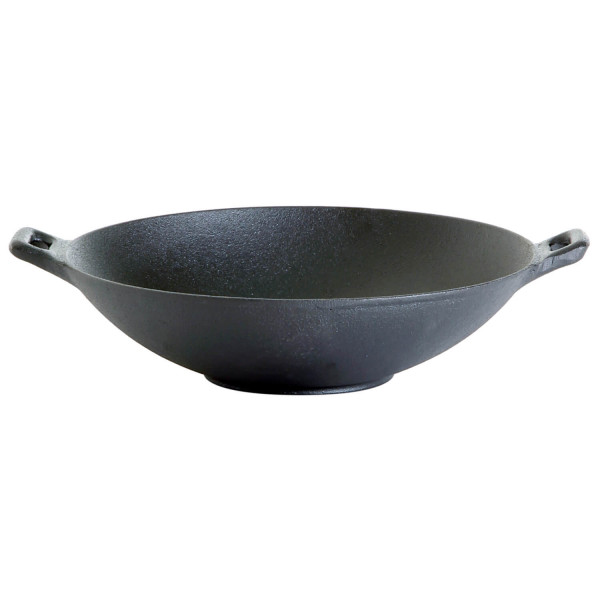 Wok aus Gusseisen, Ø 30 cm