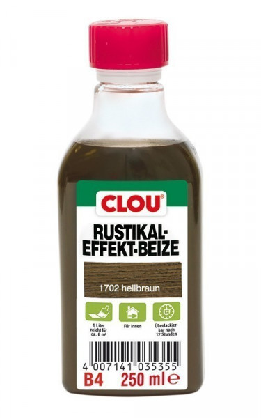 Holzbeize Rustikaleffekt CLOU hellbraun 250 ml