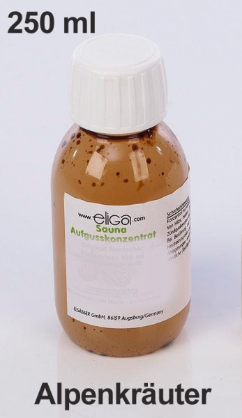 Eliga Sauna Aufgusskonzentrat Alpenkräuter 250ml