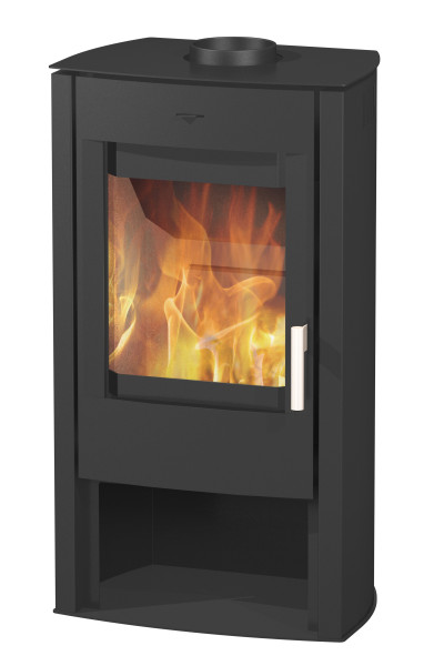 Kaminofen Fireplace Tuvalu Stahl schwarz 6kW