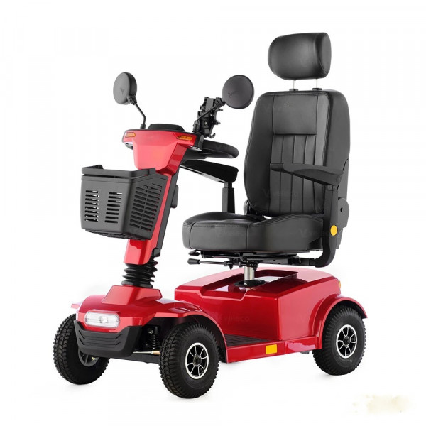 Seniorenmobil 4 Räder Elektromobil edi-Jumpy BG 10 Km rot