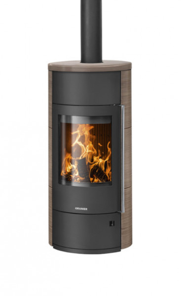 ORANIER Kaminofen Polar Neo Aqua schwarz Keramik Grappa 10kW