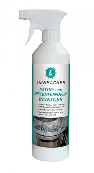 Natursteinreiniger / Specksteinreiniger für Kaminofen Lienbacher 500ml