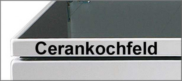 Cerankochfeld / Ceranfeld Bartz Küchenherd Herd HKC 80/60