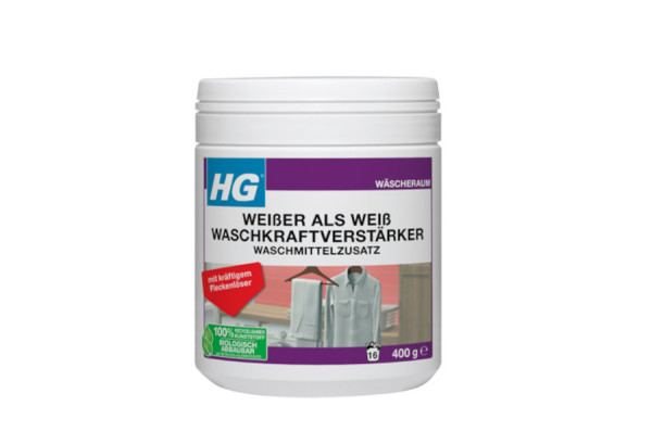 HG weißer als weiß Waschkraftverstärker 400 g