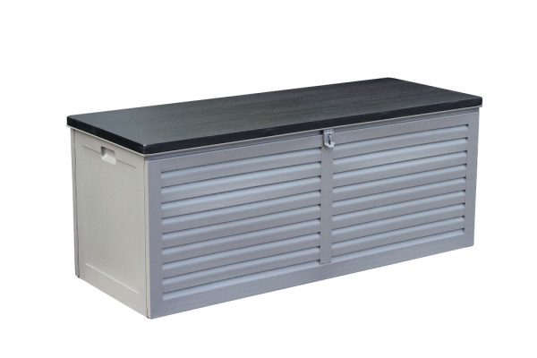 Bellavista Auflagenbox Kissenbox 390L grau