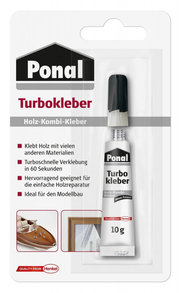 Ponal Holz-Kombi-Kleber Turbokleber 10g