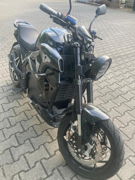 E Motorrad Max 125 10KW 72V schwarz