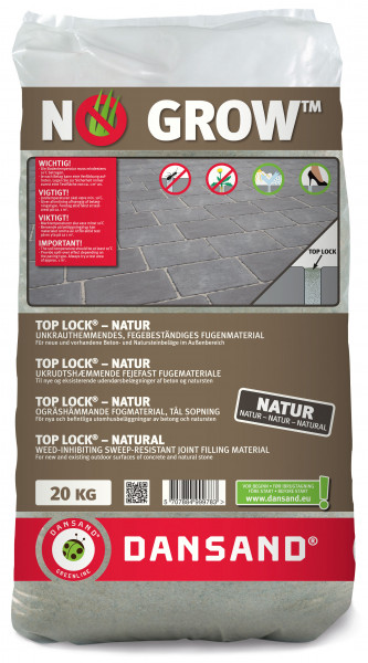 Fugenmaterial TOP LOCK NO GROW Dansand 3-10mm 20 kg natur