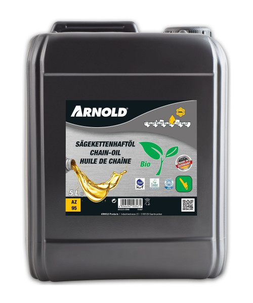 Arnold Bio-Sägekettenhaftöl Typ R-5 Inhalt 5 Liter