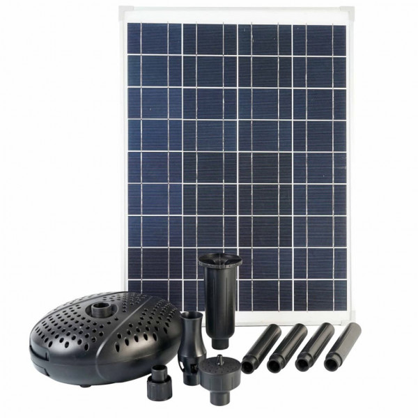 Ubbink® SolarMax 2500 Springbrunnen Set mit Solarmodul + Pumpe 35W