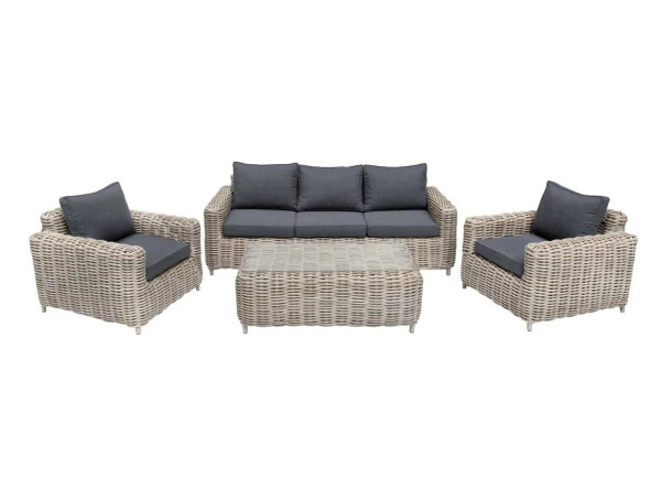 bellavista® Alu Garten Luxus Lounge Merando grau Set Home & Garden®