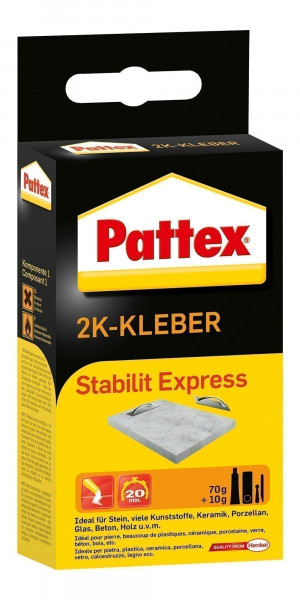 Pattex Power Kleber / 2Komponenten-Kleber Stabilit Express 80g