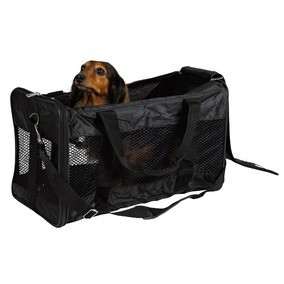 Tragetasche Tbag Nylon TRIXIE 54x30x30cm schwarz