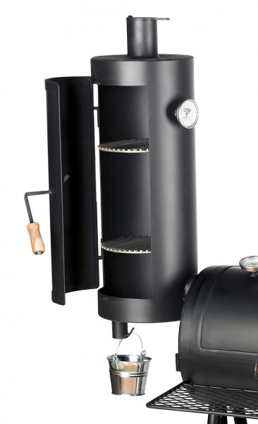 Räucheraufsatz / Warmhalteaufsatz für JOE`S Barbeque Smoker 16&quot;