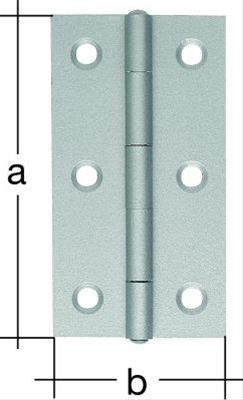 Ger.schm.Scharnier,5000 VA/80 mm